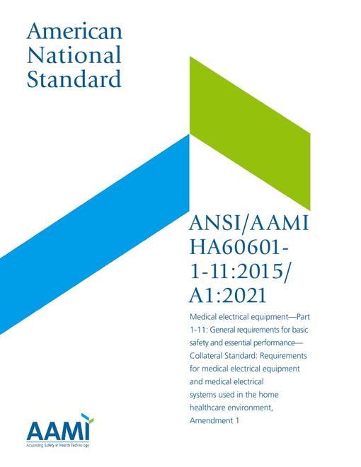 AAMI HA60601-1-11:2015/A1:2021