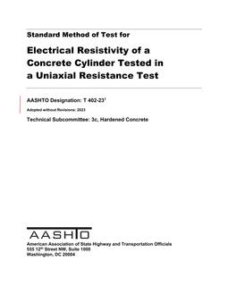 AASHTO T 402-23