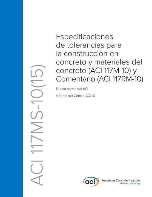 ACI 117MS-10 (R2015)