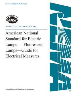 ANSI C78.375A-2014 (R2020)