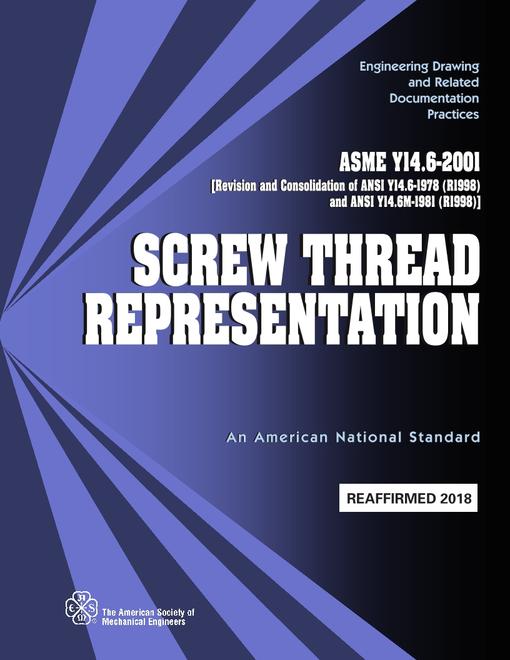 ASME Y14.6-2001 (R2018)