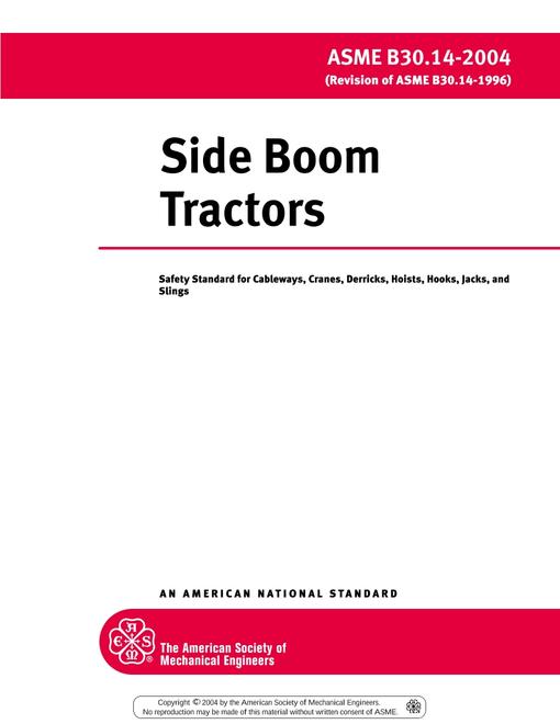 ASME B30.14-2004