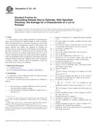 ASTM E122-09