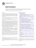 ASTM C270-10