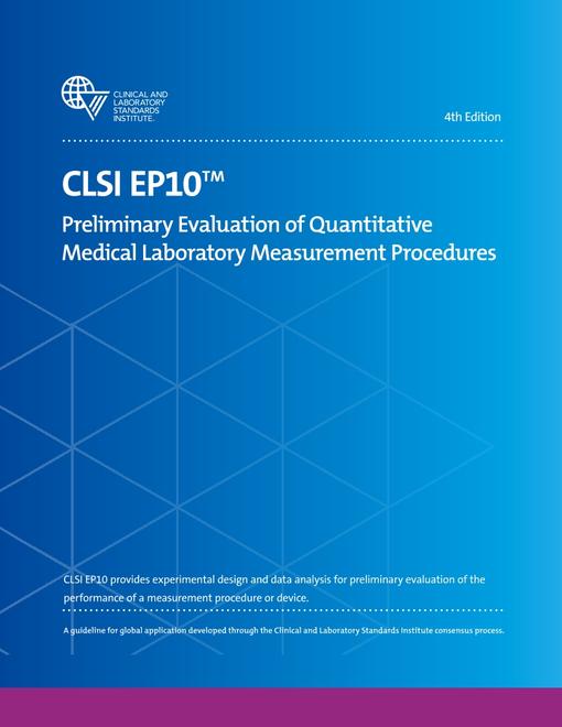 CLSI EP10